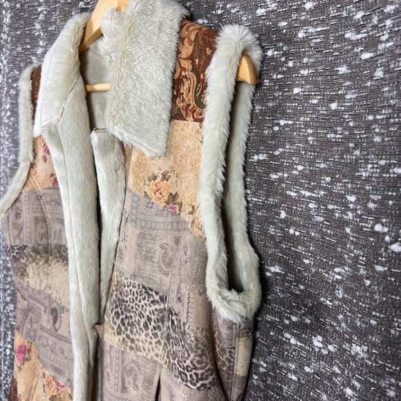 LH Sport Faux Fur Vest Block - Picture 6 of 7